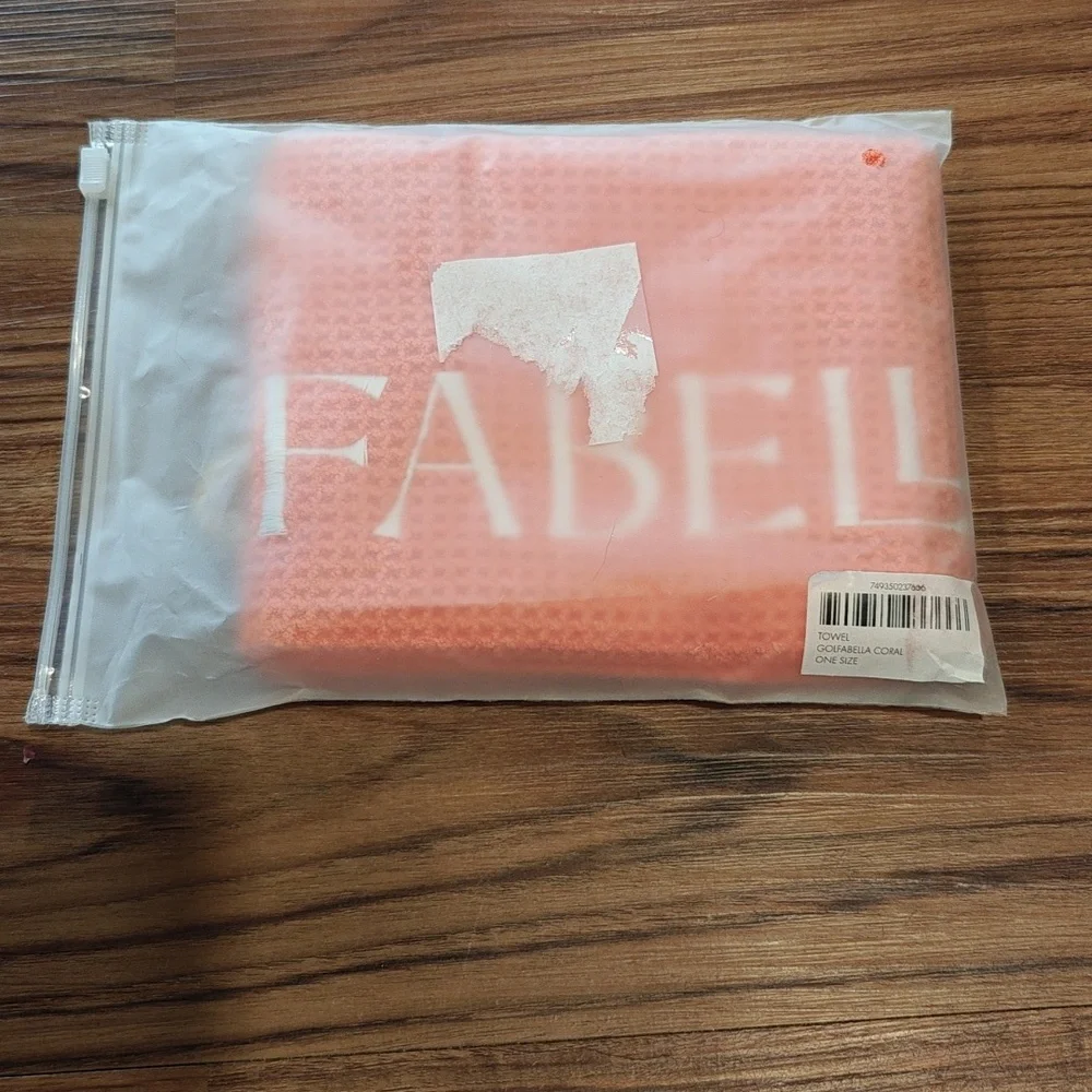 Fabell Golfabella Coral Golf Towel